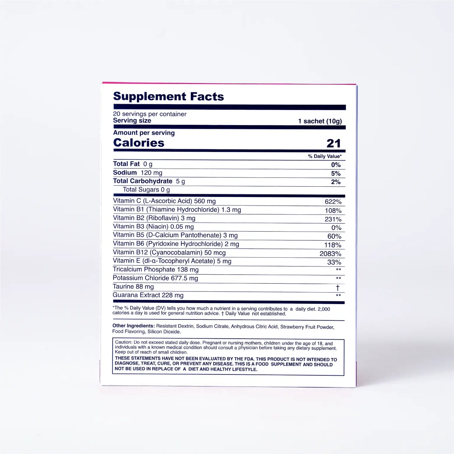 Hyonic Electrolyte Powder Hydration Mix - 20 Pack