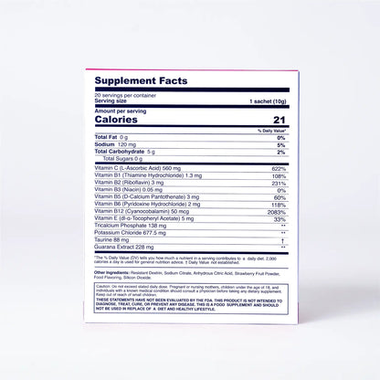 Hyonic Electrolyte Powder Hydration Mix - 20 Pack