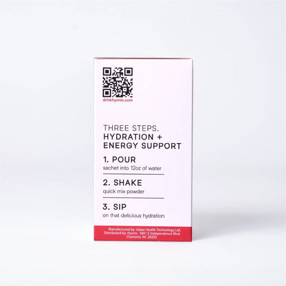 Hyonic Electrolyte Powder Hydration Mix - 20 Pack